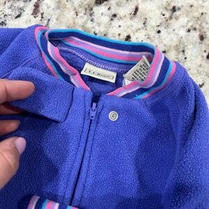 L.L. Bean Fleece Infants onesie